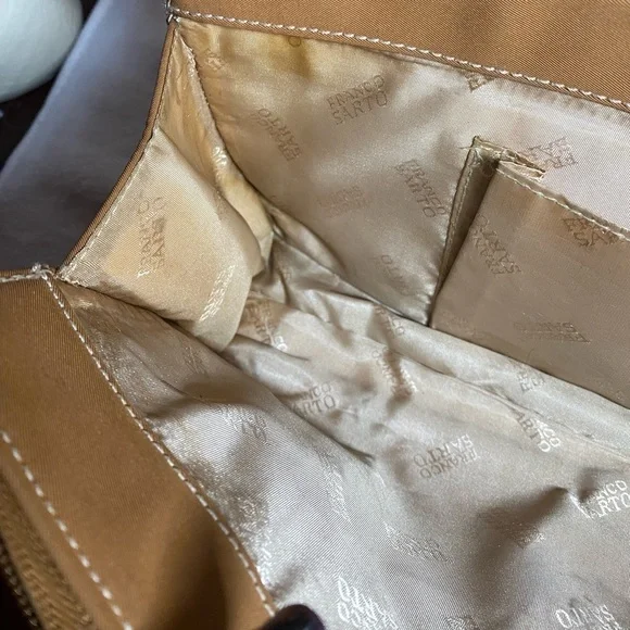 EUC Franco Sarto Brown & Tan Shoulder Bag - Picture 8 of 10